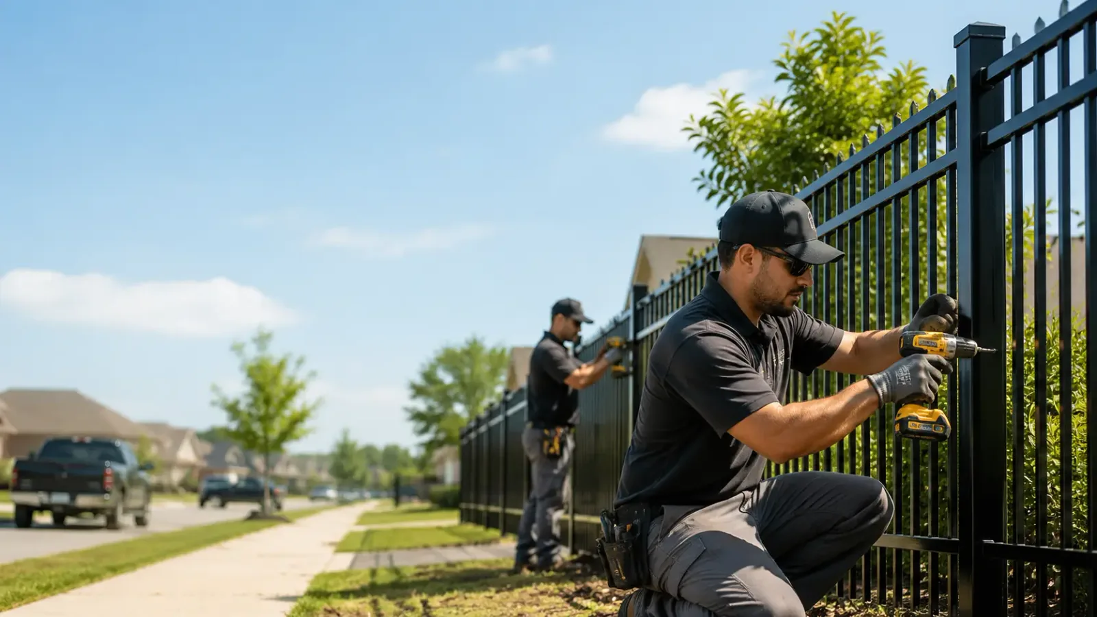 Metal Fence Installation in Philadelphia, TN